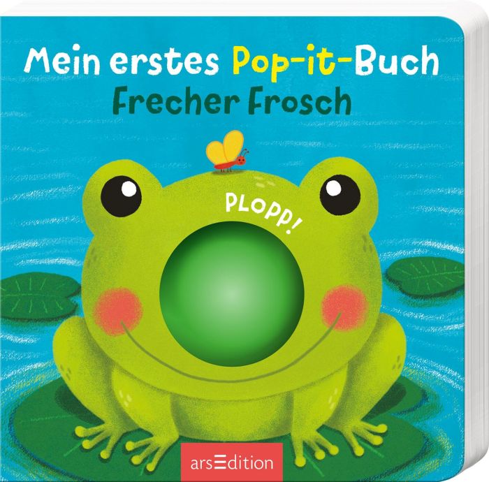 Mein erstes Pop-it-Buch  Frecher Frosch