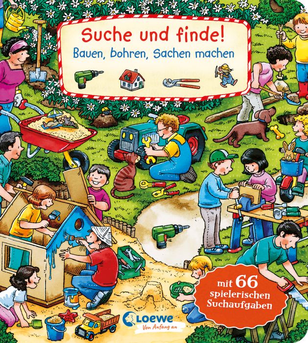 Suche und finde! Bauen, bohren, Sachen m Suche und finde! Bauen, bohren, Sachen m