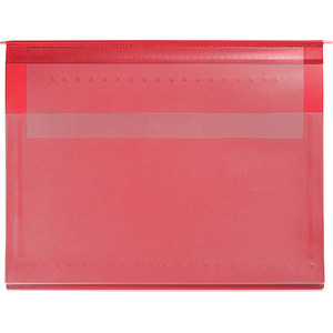 BOI DOKUTECH Planettentasche Stan 1 Kunststoff rot 1 x Lang-Außenheftung (Sondermaß von 27,5 cm)