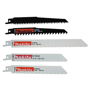 makita P-83967 Säbelsägeblätter-Set 5-teilig