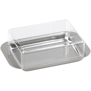 chg Butterdose 4,5 cm hoch silber