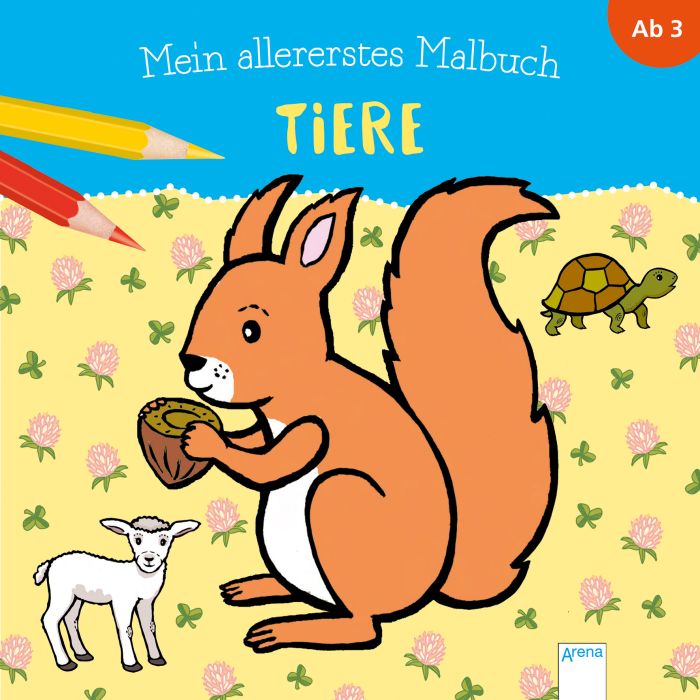 Mein allererstes Malbuch Tiere