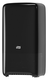 TORK Doppelrollen-Toilettenpapier-Spender, schwarz