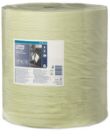 TORK Industrie-Putzrolle, 3-lagig, grün, 340 m