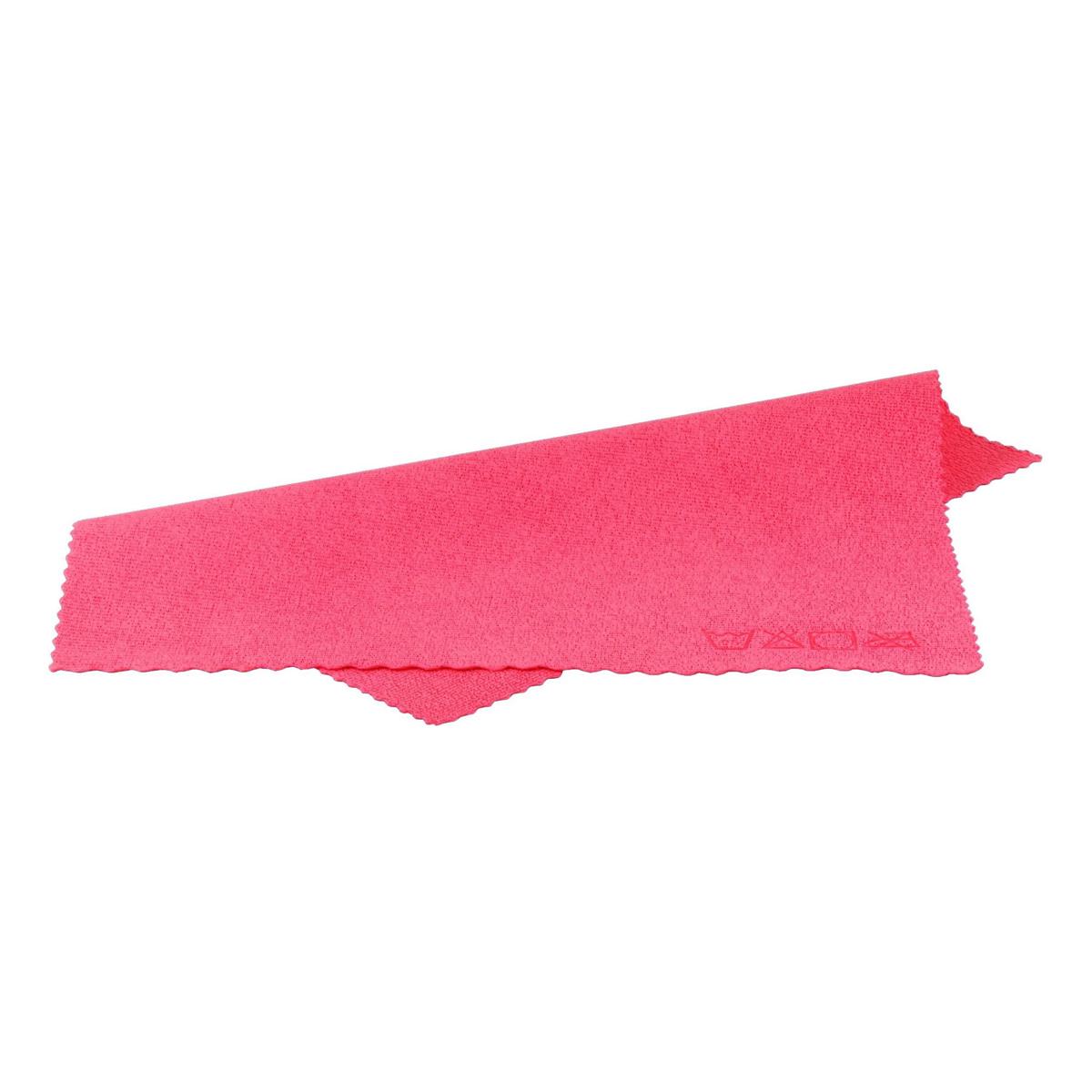 Mikrofaser PU-Tuch 35 x 40 cm, 300 g/m² - 340 g/m², Frotteestruktur | rot ohne Einfassung