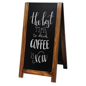 Showdown® Displays Kundenstopper Natura braun 46,0 x 102,0 cm