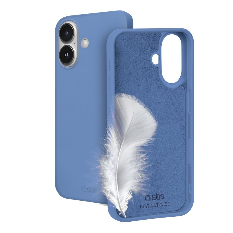SBS Instinct Cover für iPhone 16 blue