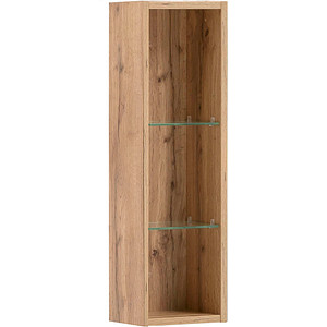 MÖBELPARTNER Badregal Duo eiche landhaus 21,6 x 16,0 x 70,7 cm