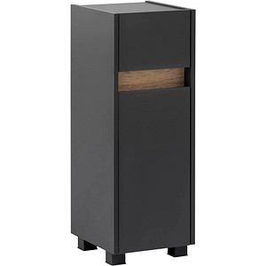 MÖBELPARTNER Badschrank Cosmo anthrazit 30,2 x 33,0 x 84,8 cm