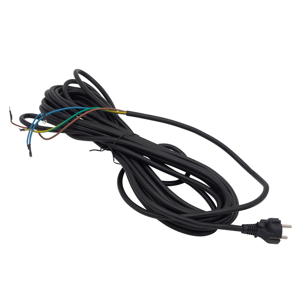 Zubehör/Ersatzteil: Sprintus Netzkabel, 10m, schwarz | 1 Stück passend für Waterking ||67997||, Waterking XL ||67480|| Zubehör/Ersatzteil: Sprintus Netzkabel, 10m, schwarz | 1 Stück passend für Waterking ||67997||, Waterking XL ||67480||