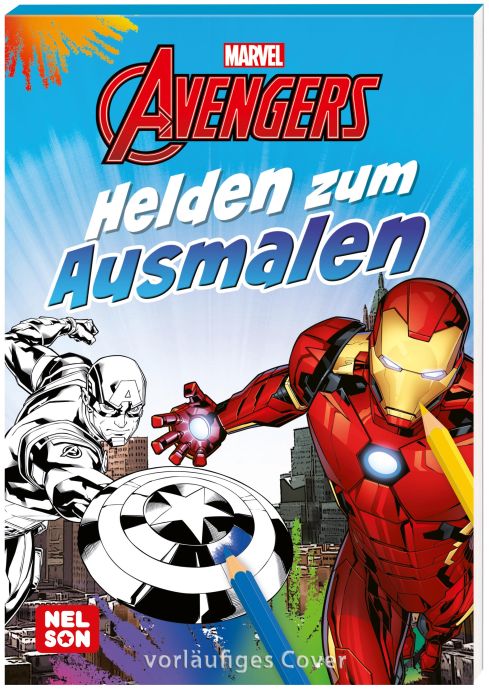 Marvel Avengers Ausmalblock