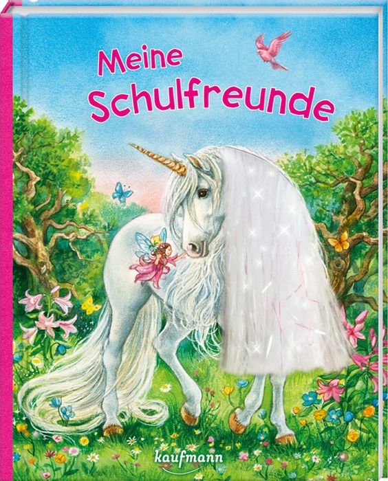 Schulfreunde Einhorn Mähne