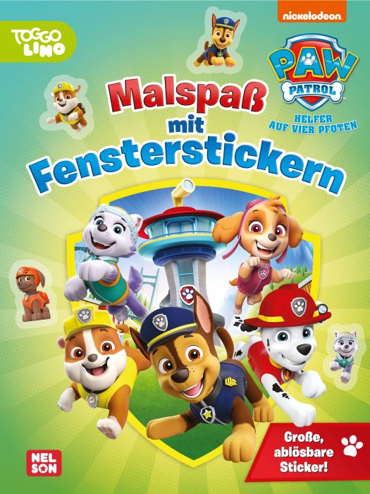 PAW Patrol Malspaß Fenstersticker