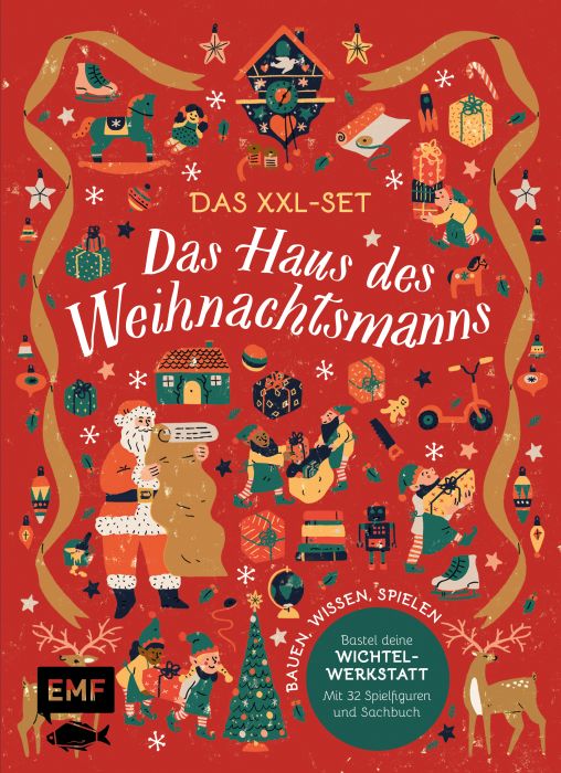 XXL-Set Haus des Weihnachtsmanns