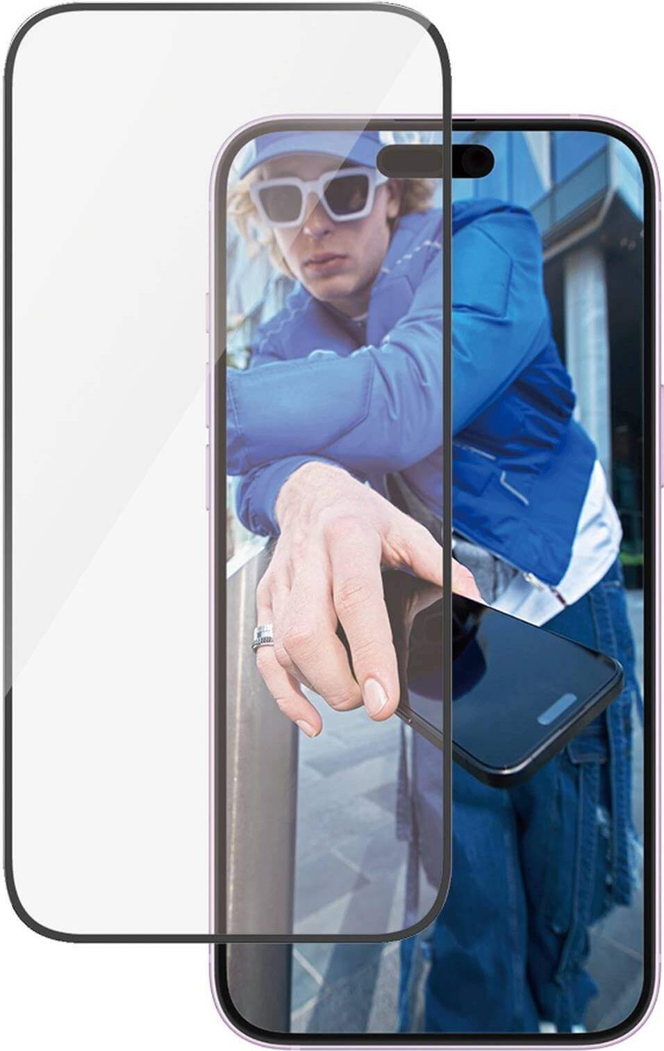 PanzerGlass™ Display-Schutzglas für Apple iPhone 15 Plus, iPhone 16 Plus