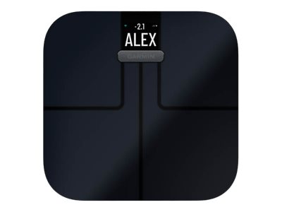 GARMIN Körperanalysewaage Index-Smart-Waage S2 schwarz 181,4 kg