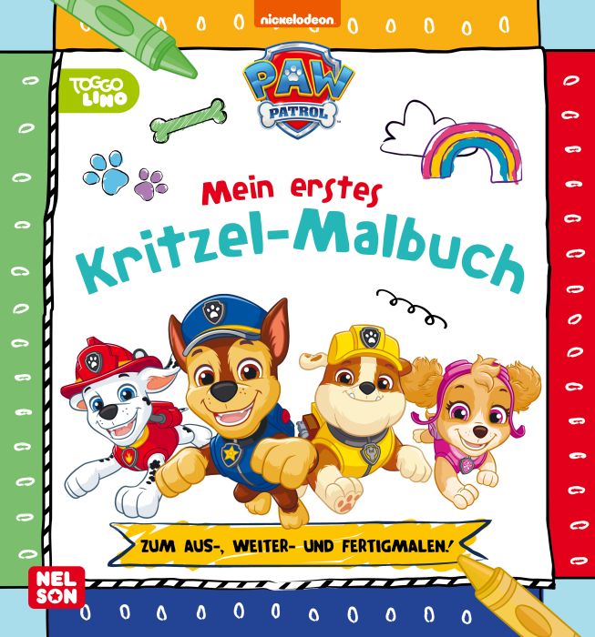 PAW Patrol Kritzel-Malbuch