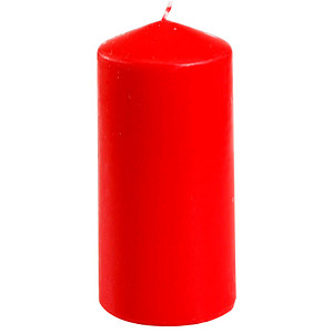 PAPSTAR Kerze rot