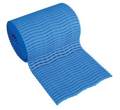 miltex Arbeitsplatzmatte Yoga Spa Basic, 600 mm x 15 m, blau