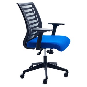 rocada Bürostuhl, RD-907/3 blau, schwarz Stoff