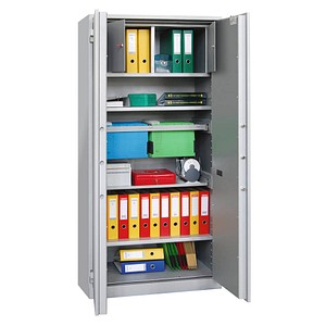 ISS Sicherheitsschrank Stuttgart II Sicherheitsstufe S1 nach EN14450 lichtgrau 93,0 x 50,0 x 195,0 cm