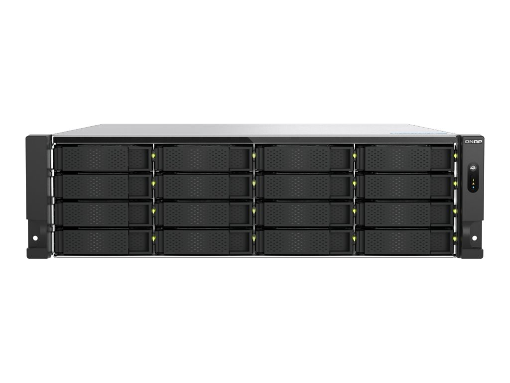 QNAP TS-h1677AXU-RP-R7-32G 3U 16-bay NAS AMD Ryzen 7 Pro 7745 8C/16T boost up t