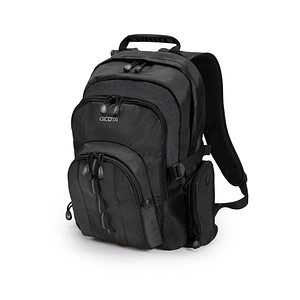 DICOTA Laptop-Rucksack Backpack Universal Kunstfaser schwarz 30 l bis 39,6 cm (15,6 Zoll)