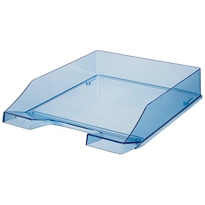 HAN Briefablage KLASSIK TRANSPARENT, DIN A4,blau-transparent