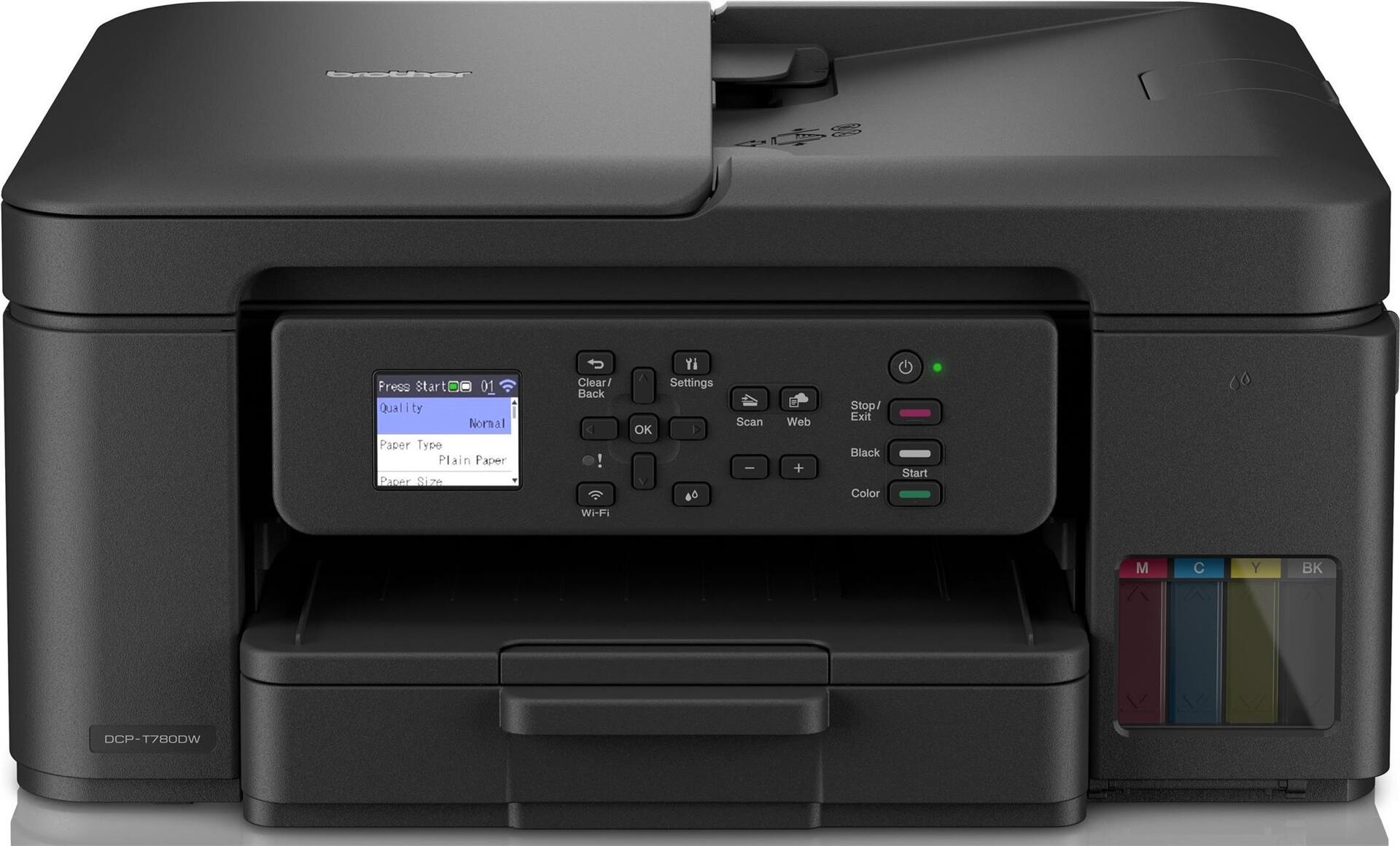 brother DCP-T780DW 3 in 1 Tintenstrahl-Multifunktionsdrucker schwarz brother DCP-T780DW 3 in 1 Tintenstrahl-Multifunktionsdrucker schwarz
