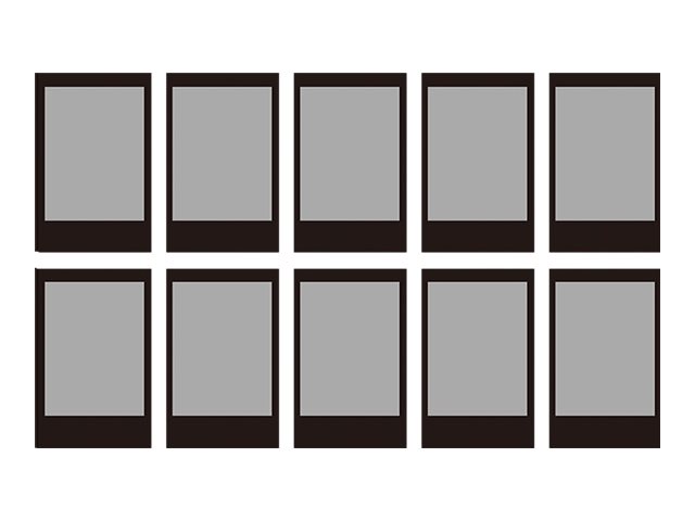 FUJIFILM 1 instax mini Film black frame