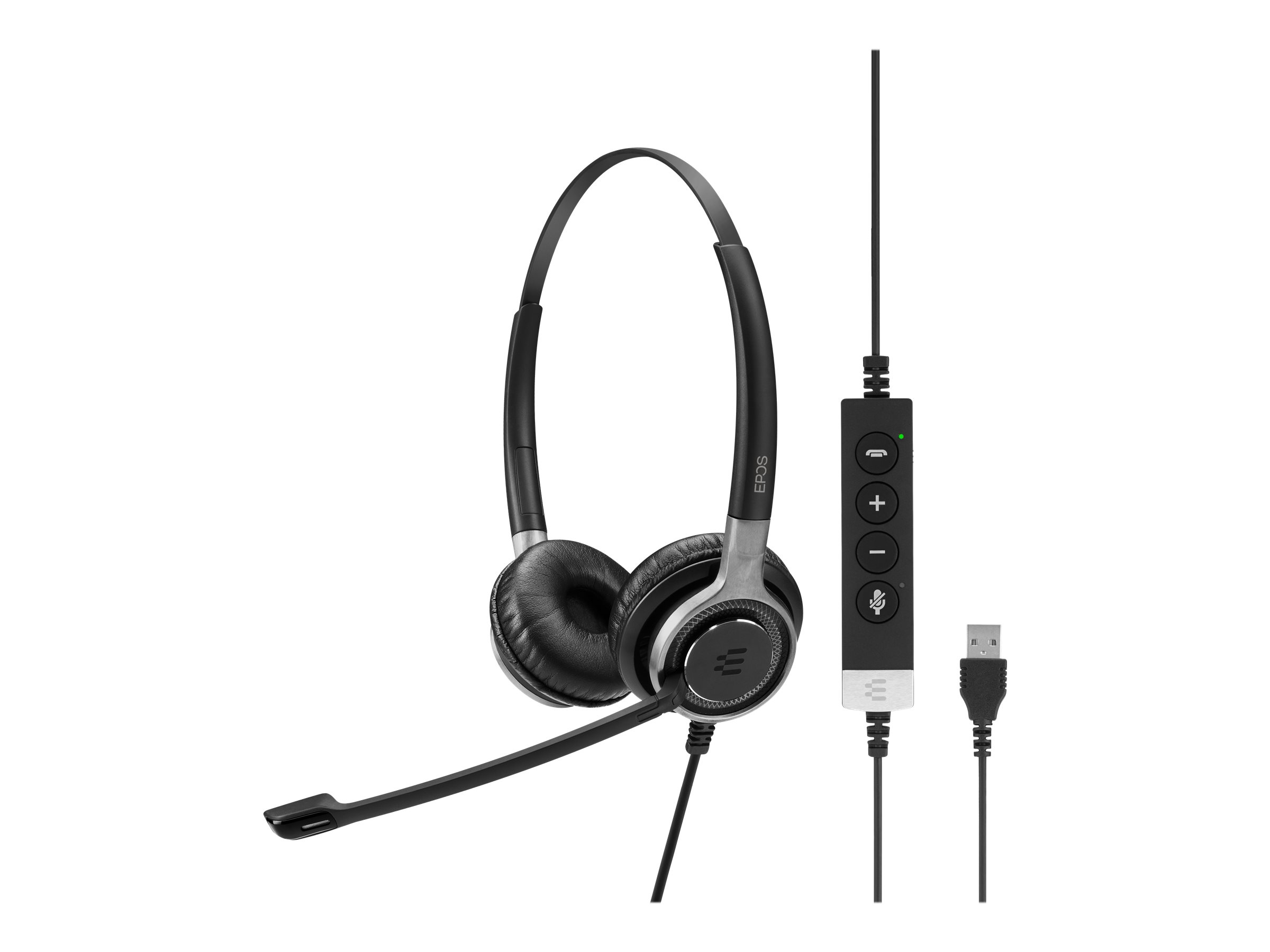 EPOS IMPACT SC 660 ANC USB beidseitiges Headset kabelgebunden mit aktiver Gerä