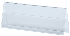 deflecto Tisch-Namensschild, DIN A6