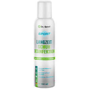 Dr. Senst® Langzeit Schuhdesinfektion Desinfektionsspray 100,0 ml Dr. Senst® Langzeit Schuhdesinfektion Desinfektionsspray 100,0 ml