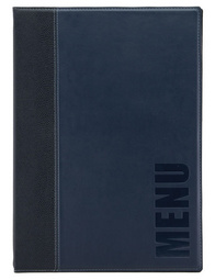Securit Speisekarten-Mappe TRENDY, DIN A4, blau