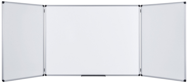 Bi-Office Trio Klapptafel "Earth", 2 Flügel, 900 x 600 mm