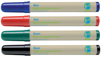 Bi-Office recycelte Whiteboard-Marker "Earth", sortiert