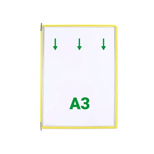 tarifold Drehzapfentafel, DIN A3, gelb