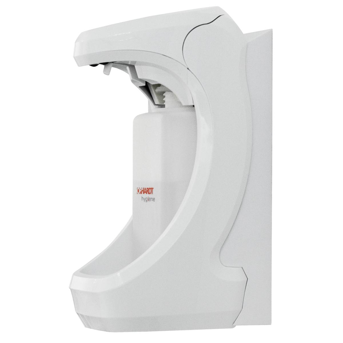 Automatischer & berührungsloser Seifen/Gel/Lotion/ Desinfektionsmittel-Spender "RX 5 T", weiß | mit Sensor für Befüllung mit 500-ml-Patronen