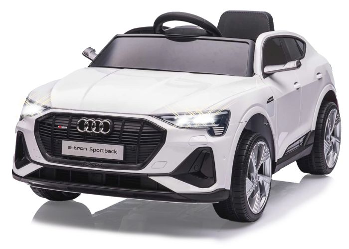 Ride-on Audi e-tron Sportback weiß 12V