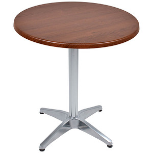 Garden Pleasure BRENTA Bistrotisch Holz dunkelbraun 70,0 x 70,0 x 74,0 cm