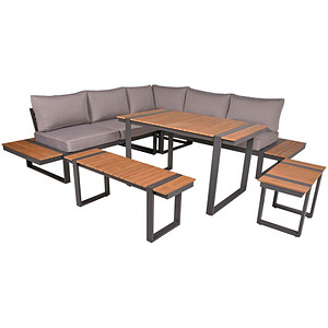 Garden Pleasure Loungegruppe Aurea braun