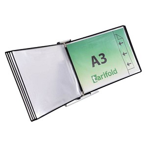 tarifold tdisplay Tischständer, DIN A4, lichtgrau, für 10