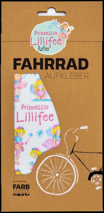 Fahrradaufkleber Prinzessin Lillifee