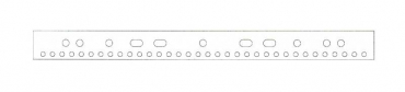 Abhefstreifen zum Einbinden 3:1, 34 Loch - 100 Abheftstreifen