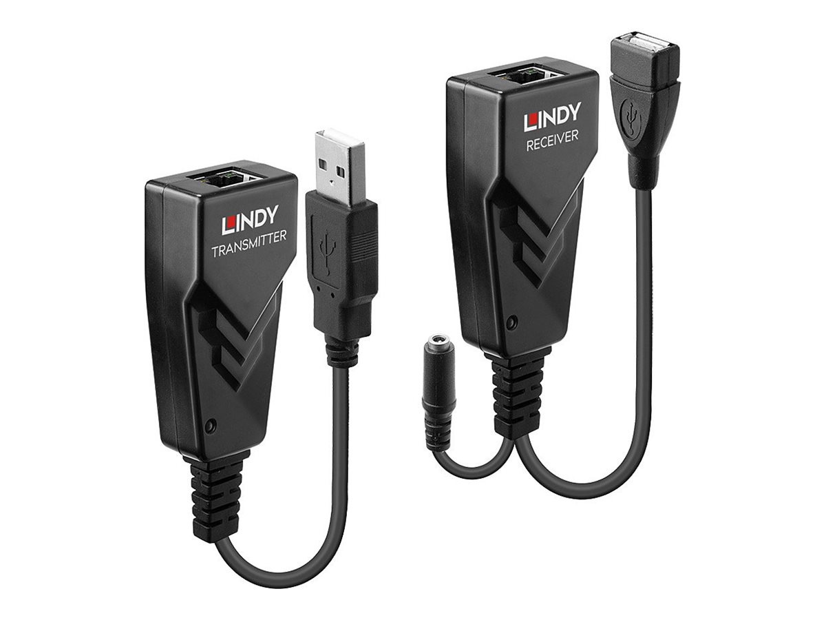 LINDY 100m USB 2.0 Cat.5 Extender LINDY 100m USB 2.0 Cat.5 Extender