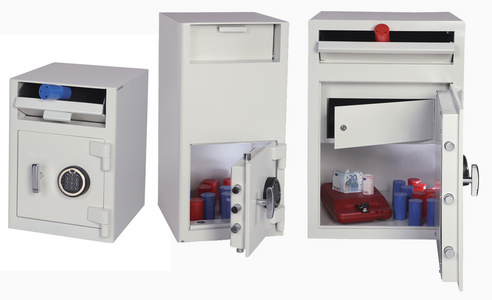 phoenix Einwurf-Tresor CASHIER DEPOSIT SS0998K, signalweiß