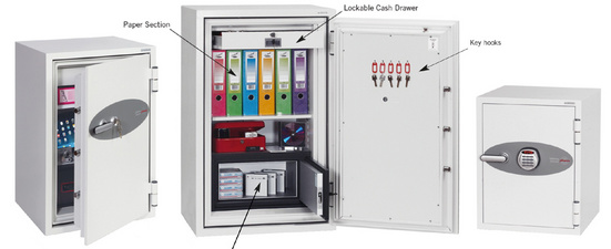 phoenix Dokumentenschutz-Tresor FIRE FIGHTER II FS0443E