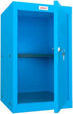 phoenix Würfel-Schließfach CL0644, Schlüsselschloss, blau