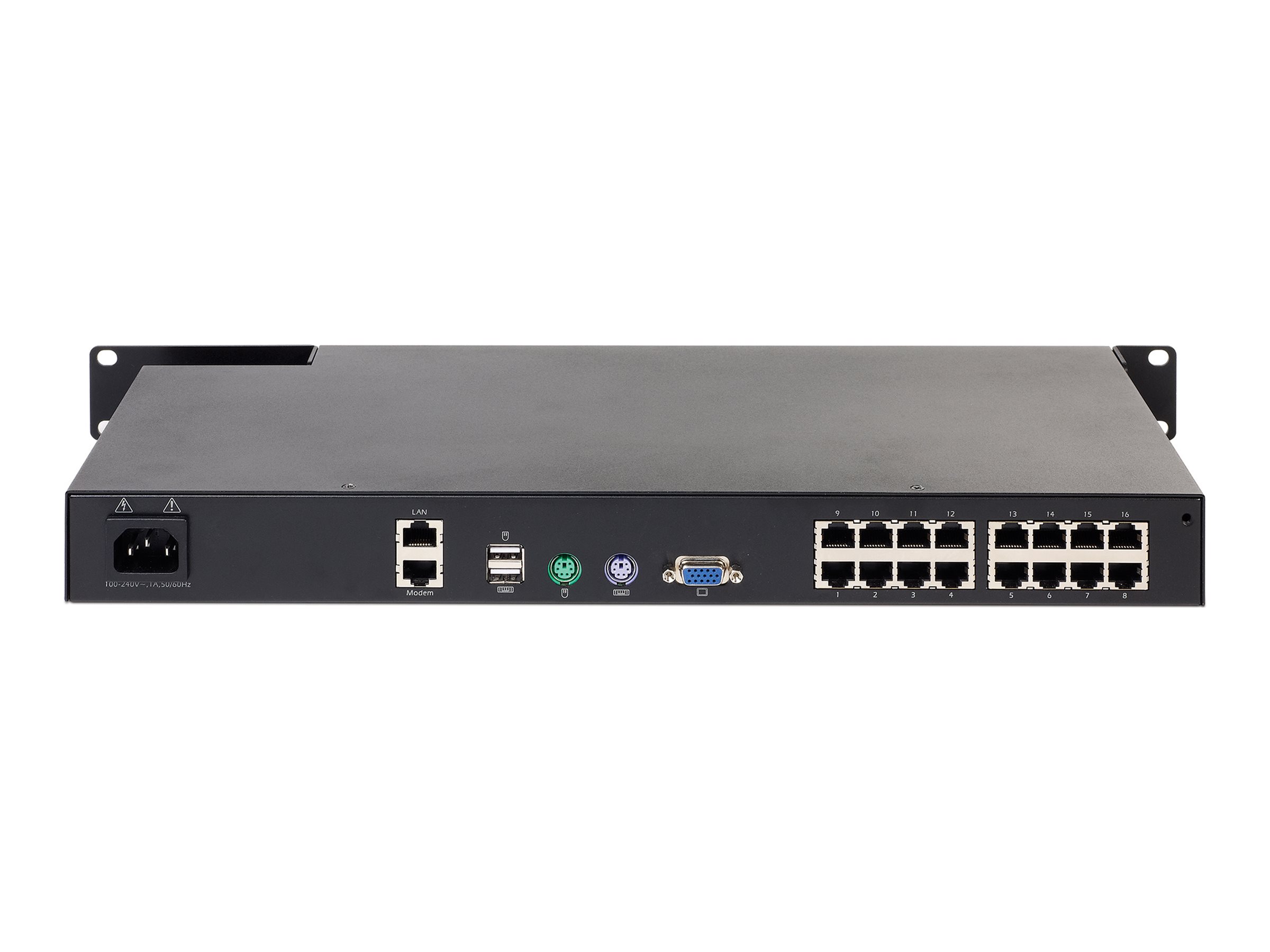APC KVM1116R - KVM-Switch - 1 lokaler Benutzer - 1 IP-Benutzer - an Rack montie