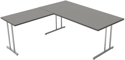 kerkmann Schreibtisch Start Up mit Anbau, (B)1.800 mm
